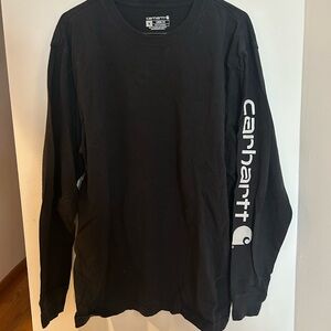 Carhartt Men's Black Long Sleeve Shirt